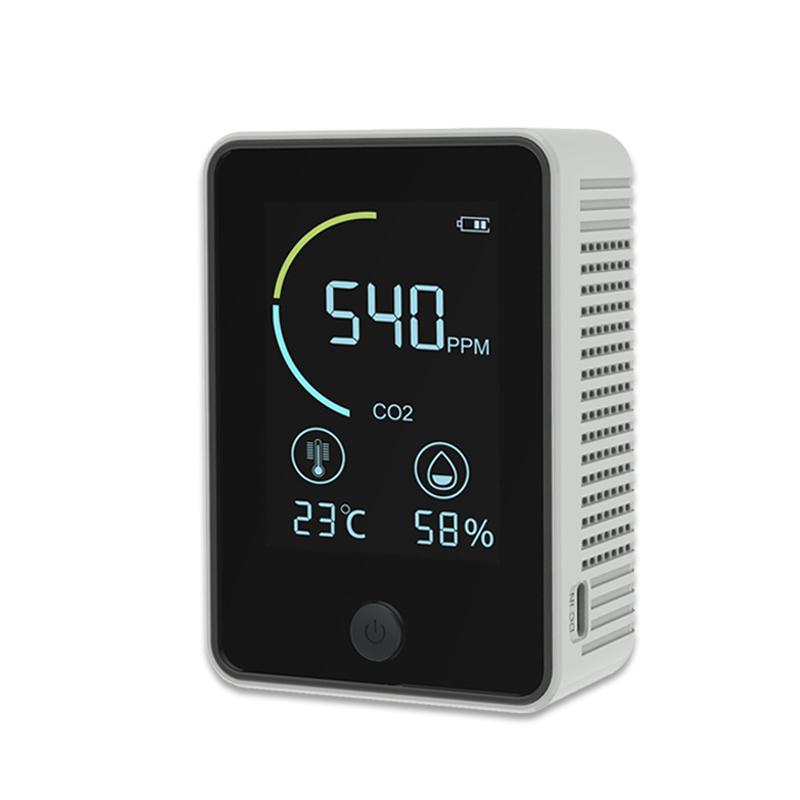 10個セット】 CO2センサー 二酸化炭素濃度計測器 日本語画面表示  