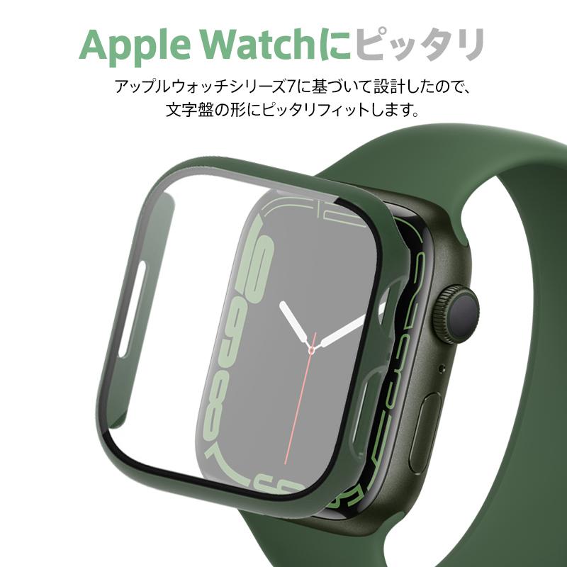 アップルウォッチ ケース 40mm 保護カバー ブラック 全面保護 一体式 黒