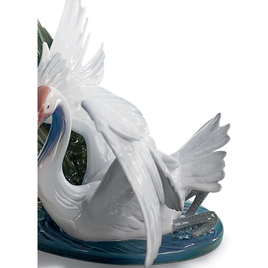 Lladro （リヤドロ） 鶴 つる ツル 鳥 とり トリ 動物 丹頂鶴 「瑞兆