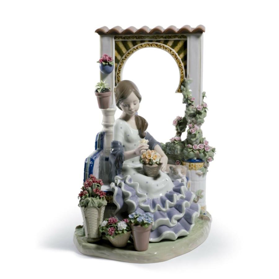 Lladro リヤドロ 少女 女性 鉢花 お花 庭 ガーデン アンダルシアの春 1964 リヤドロ大好き 通販 Yahoo ショッピング