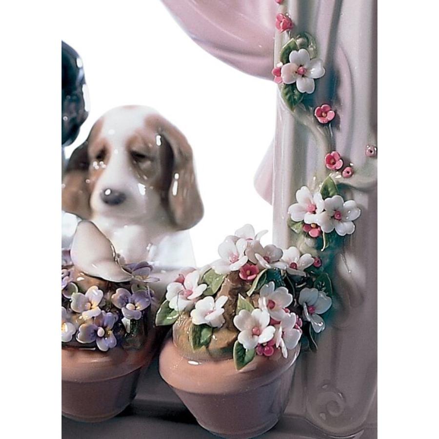 Lladro （リヤドロ） 犬 いぬ イヌ 動物 花 お花   「可愛いながめ #6502」｜lladro-daisuki｜05