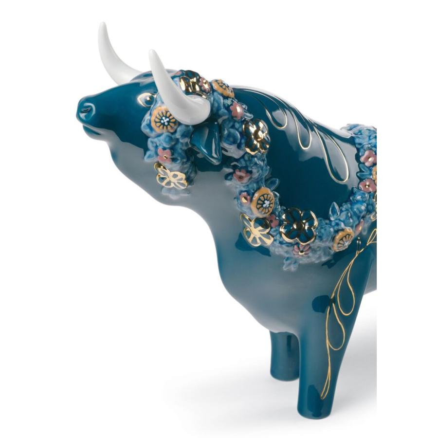 Lladro （リヤドロ） 牛 うし ウシ 動物 スペイン 伝統   「闘牛 #7297」