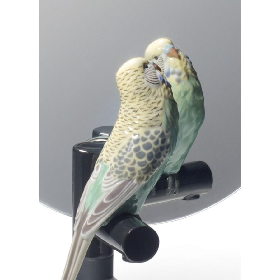 Lladro （リヤドロ） 鸚鵡 雄武 インコ 鳥 とり トリ 動物  「オウムの鏡 #7849」｜lladro-daisuki｜02