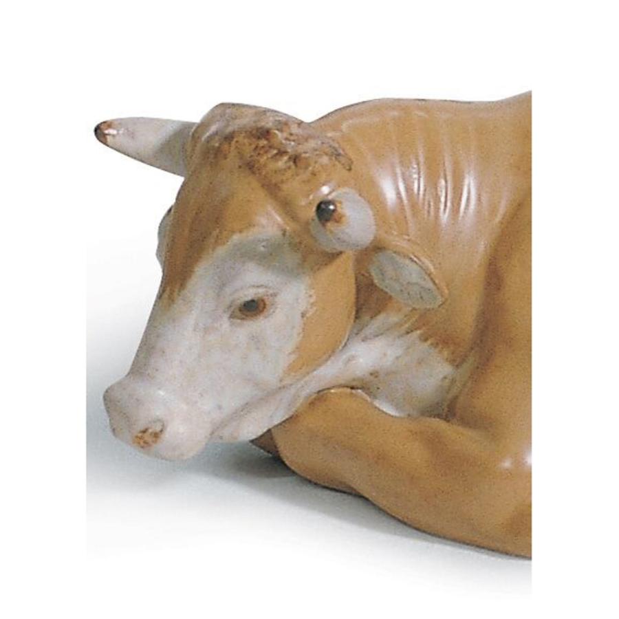 Lladro リヤドロ 動物 うし ウシ 宗教 キリスト教 クリスマス 雄牛 グレス リヤドロ大好き 通販 Yahoo ショッピング