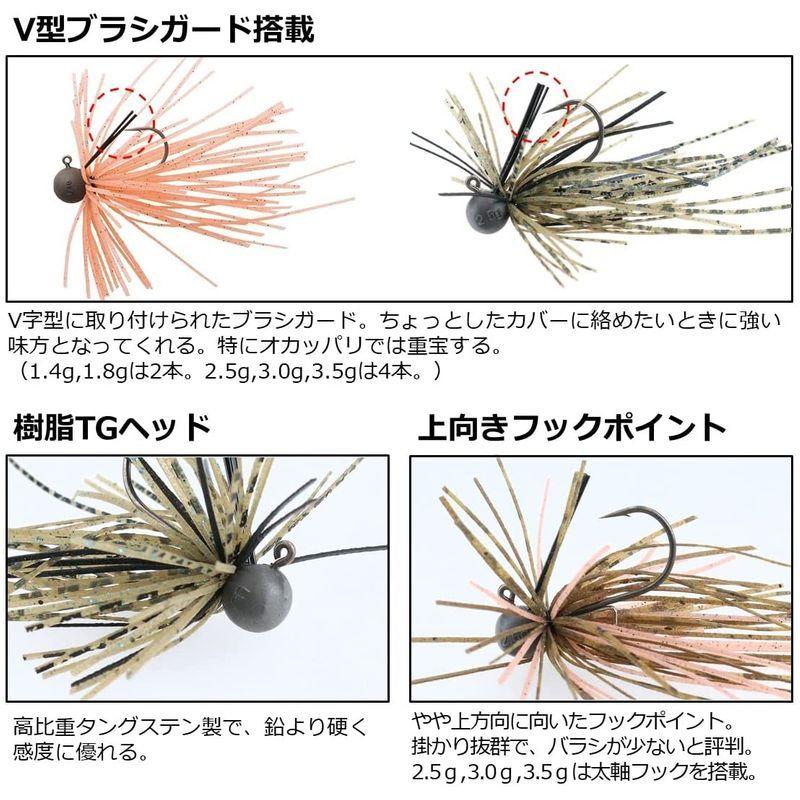 Sale 102 Off ネコポス対象品 ダイワ スモールラバージグ ｓｓ １ ４ｇ Mrigoya Com