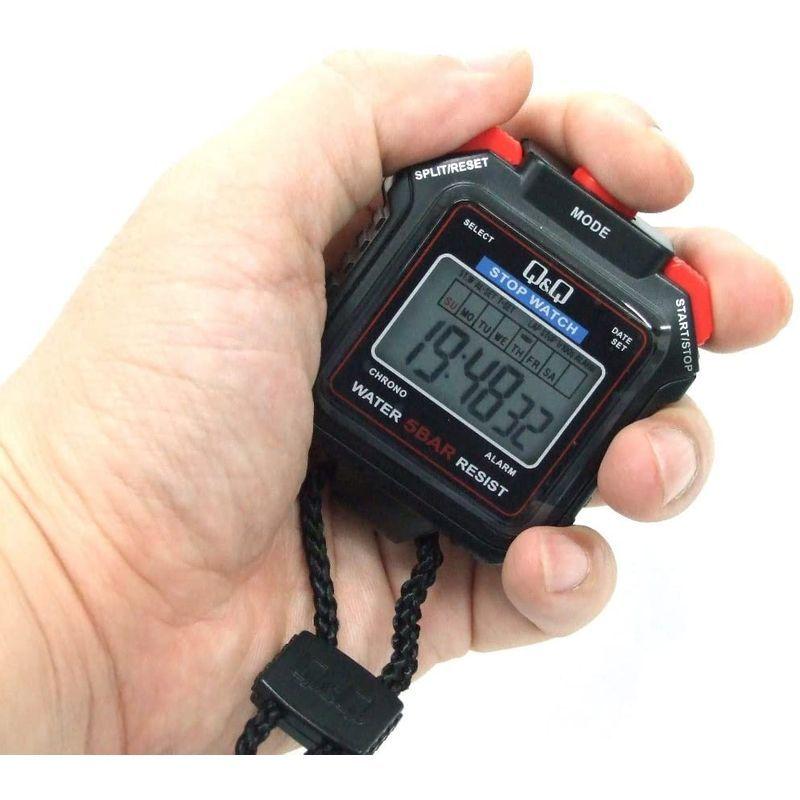 シチズン Q Q ストップウォッチ スプリット計測 付き Hs43 001 Jinseinobinobi 通販 Yahoo ショッピング