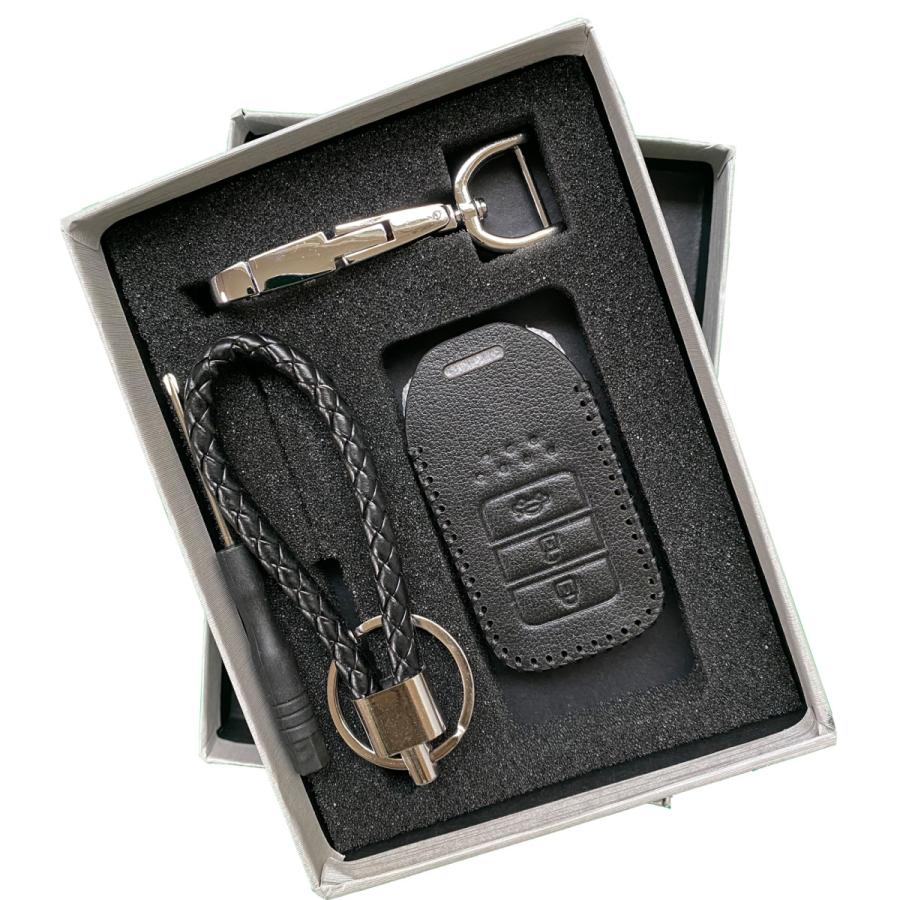 ホンダ Honda 3ボタン フィット ジェイド ヴェゼル フリード オデッセイ 高級 レザー 本革 スマートキー ケース キー カバー 汚れ防止 滑り防止 傷防止 Honda C01 来康社 通販 Yahoo ショッピング