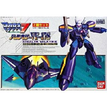 高知インター店 マクロス7 No 3 1 144 バルキリーvf 17s 2機セット バトロイド ファイターモード プラモデル バンダイ