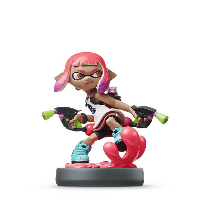 新品】amiibo ガール【ネオンピンク】 (スプラトゥーンシリーズ