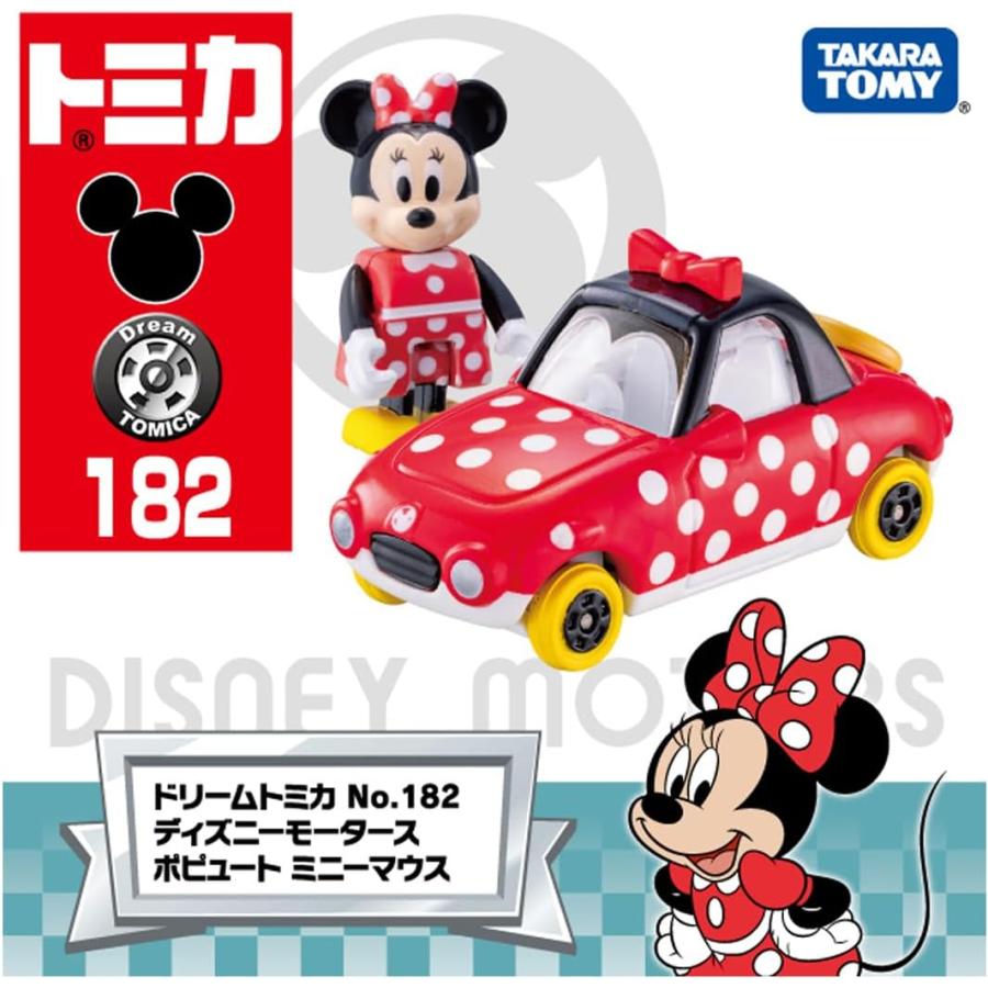 ドリームトミカ No.182 ディズニーモータース ポピュート ミニーマウス