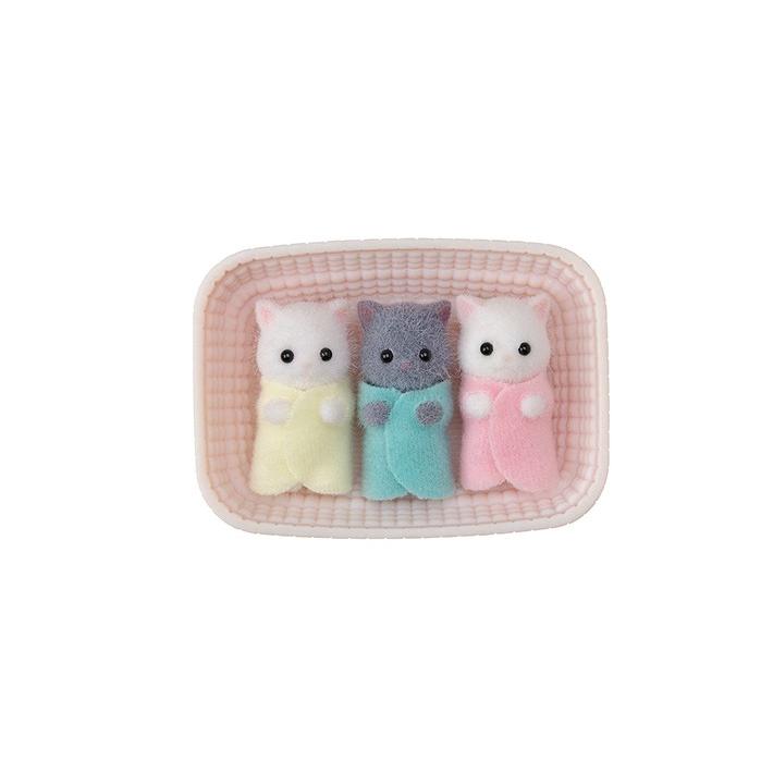 シルバニアファミリー [ニ-109] ペルシャネコのみつごちゃん【エポック