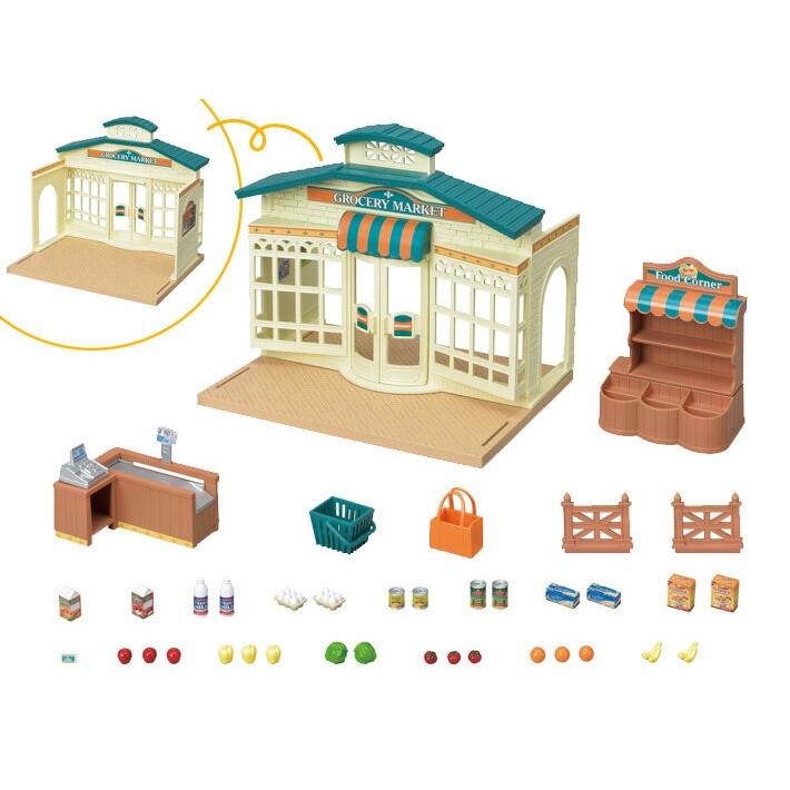 シルバニアファミリー [ミ-86] 森のマーケット【エポック社