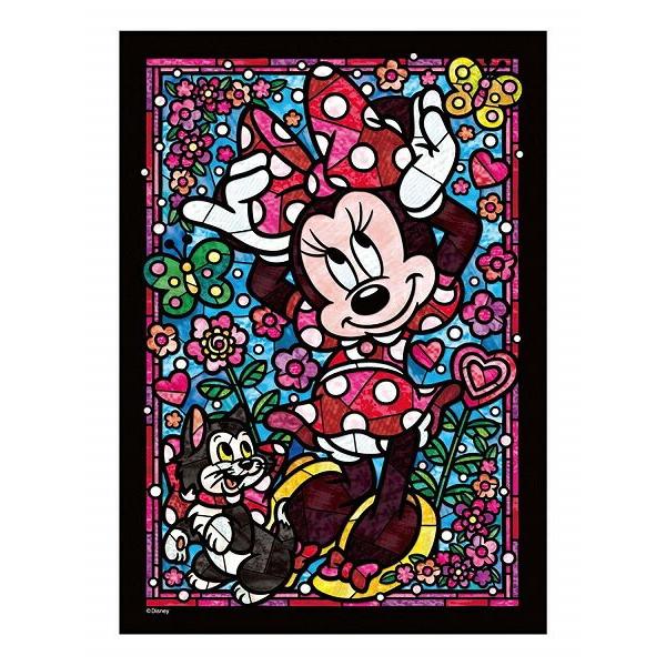 ディズニー ステンドアートジグソー ぎゅっと266ピース ミニーマウス ステンドグラス Dsg 266 754 18 2x25 7cm オンラインショップ