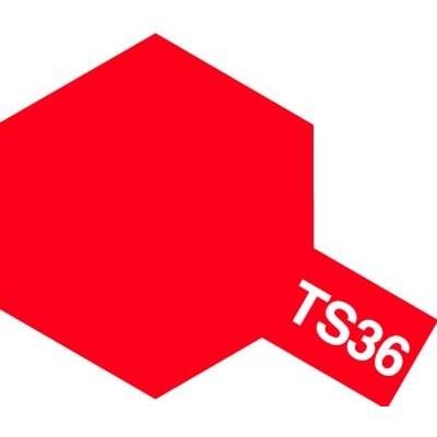 本店 タミヤスプレー TS-36 85％以上節約 85036 蛍光レッド
