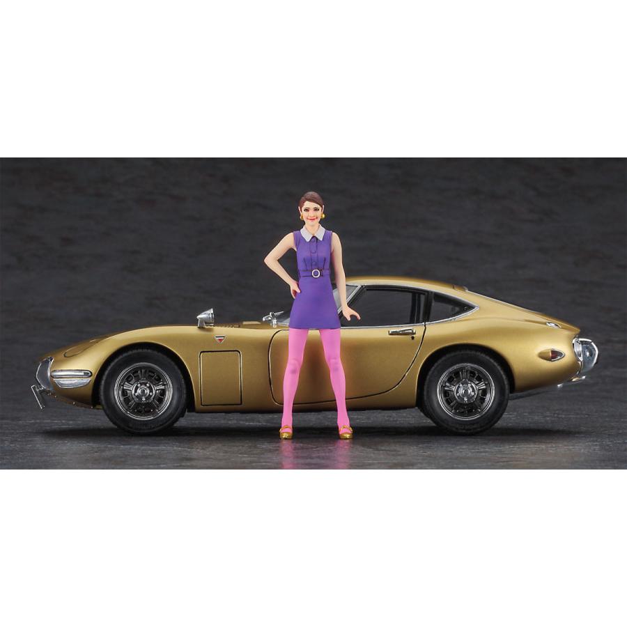 ハセガワ 1/24 トヨタ 2000GT “ゴールド” w/60's ガールズ ハセガワ 1/24 トヨタ 2000GT “ゴールド” w/60's ガールズ
