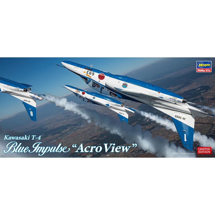 ハセガワ 1/72 川崎 T-4 ブルーインパルス “Acro View”【SP593