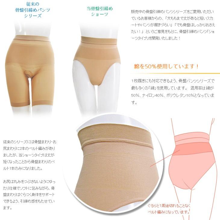 骨盤引締めパンツ ショーツタイプ / 骨盤ガードル 骨盤 補正下着 補整