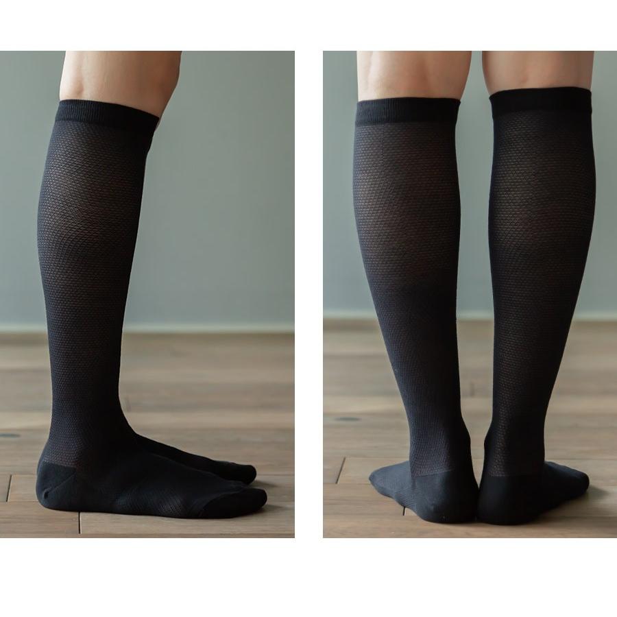 接触冷感着圧ソックス2足組 レディース メンズ おやすみ 靴下 就寝