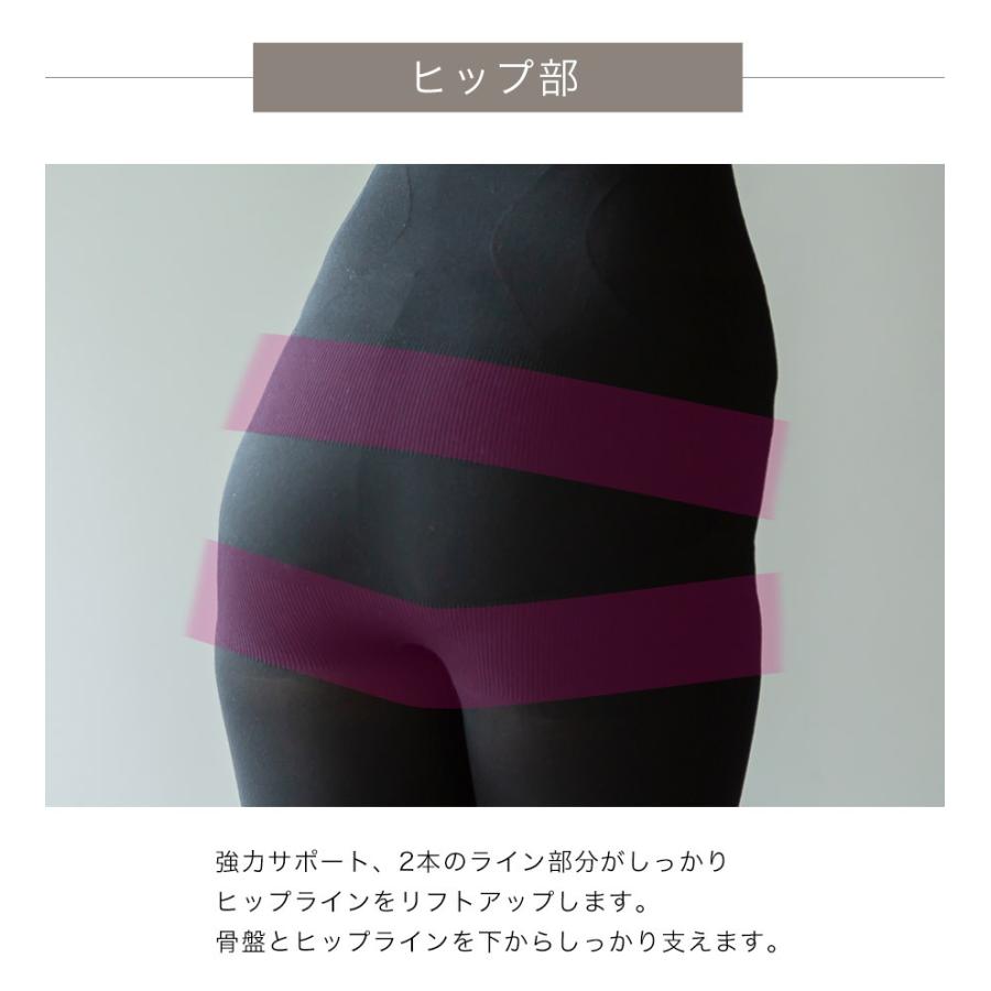2枚組 骨盤喜ぶ幸せパンツ 綿混タイプ スーパーハイウエスト / 骨盤