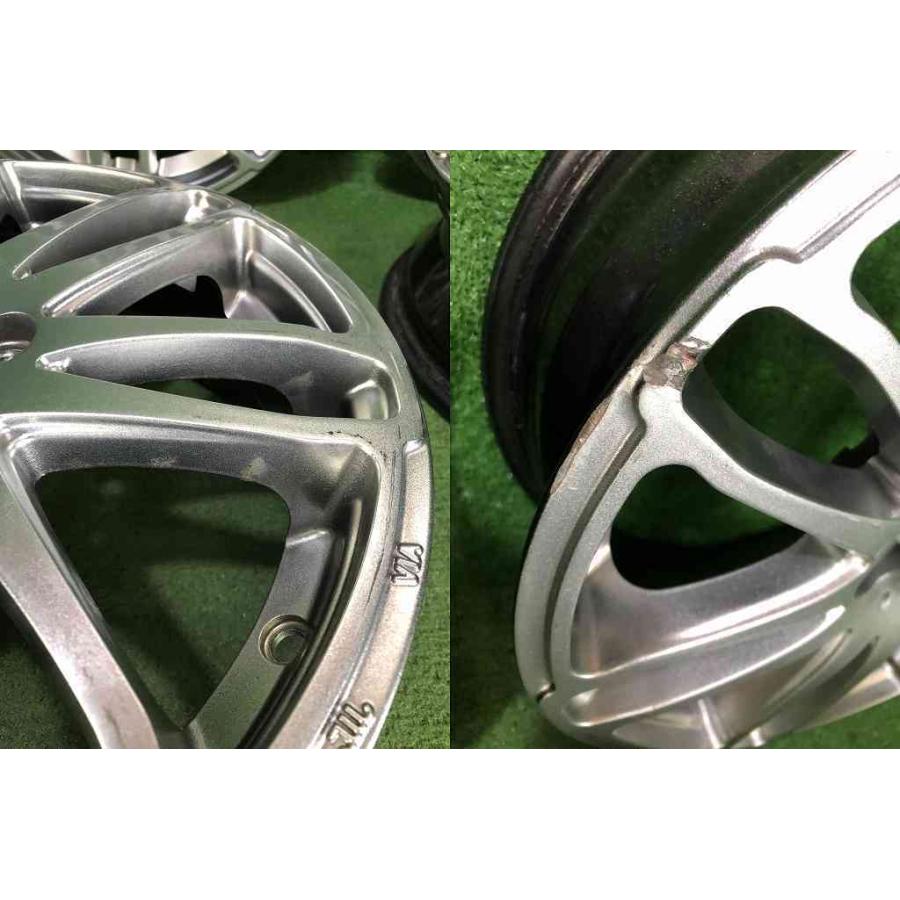 ☆15インチ SG・E 中古 社外 アルミホイール 4本 4穴 PCD:100 IN45/42