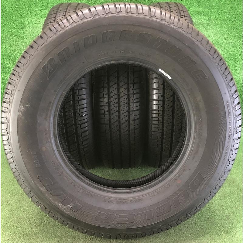F0038 中古タイヤ ブリジストン DUELER H/T 195/80R15 2019年製造 4本 DUELER ☆2019年製 195/80R15 96S ブリヂストン H/T 684II 中古 夏