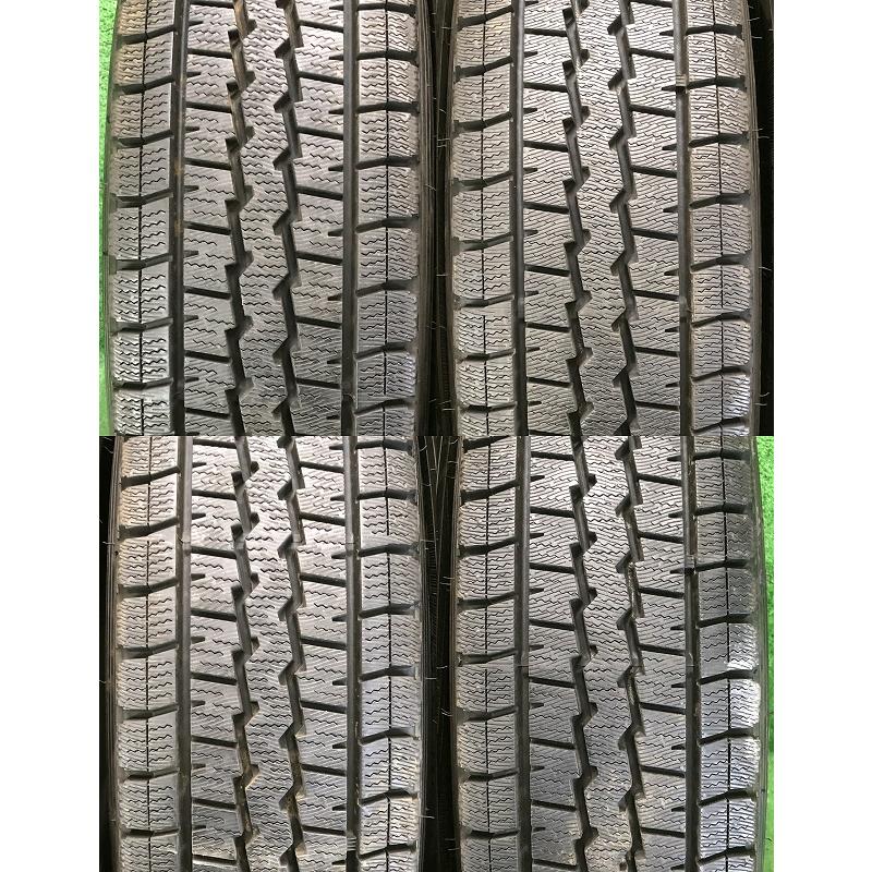 ★2016年製 165R13 6PR LT ダンロップ WINTERMAXX SV01 中古 スタッドレス 4本 13インチ★の画像