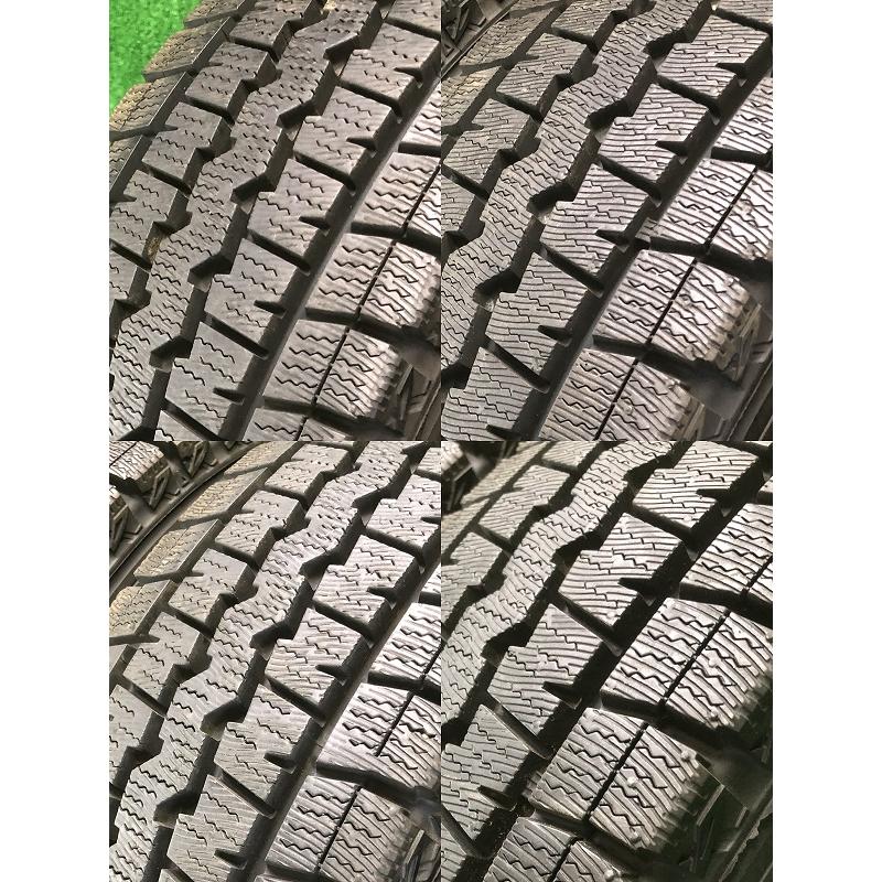 ★2016年製 165R13 6PR LT ダンロップ WINTERMAXX SV01 中古 スタッドレス 4本 13インチ★の画像
