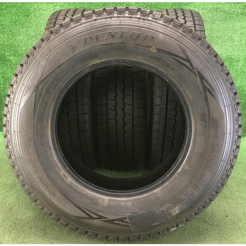 ★2016年製 165R13 6PR LT ダンロップ WINTERMAXX SV01 中古 スタッドレス 4本 13インチ★の画像