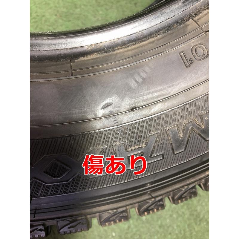 ★2016年製 165R13 6PR LT ダンロップ WINTERMAXX SV01 中古 スタッドレス 4本 13インチ★の画像