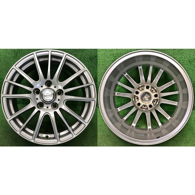 6,999円　RAVRION、16インチアルミホイール ☆16インチ ravrion selzer 社外 中古 アルミホイール 4本 5穴 PCD