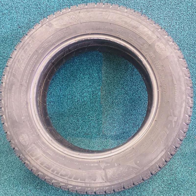 X-ICE ☆2017年製 165/70R14 85T ミシュラン 中古 スタッドレス 1本 14