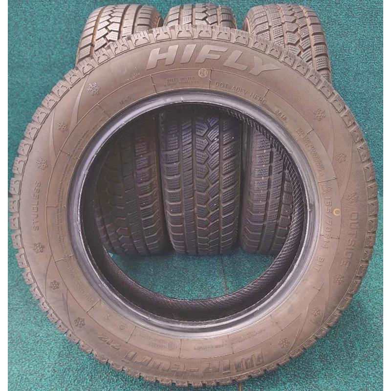 ★2018年製 165/70R14 81T HIFLY Win-turi 212 中古 スタッドレス4本 14インチ★の画像