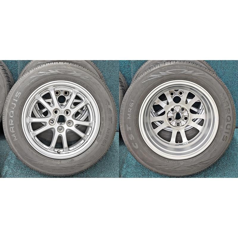 ☆2023年製 195/65R15 91V MARQUIS CST MR61 中古 夏タイヤ /トヨタ 
