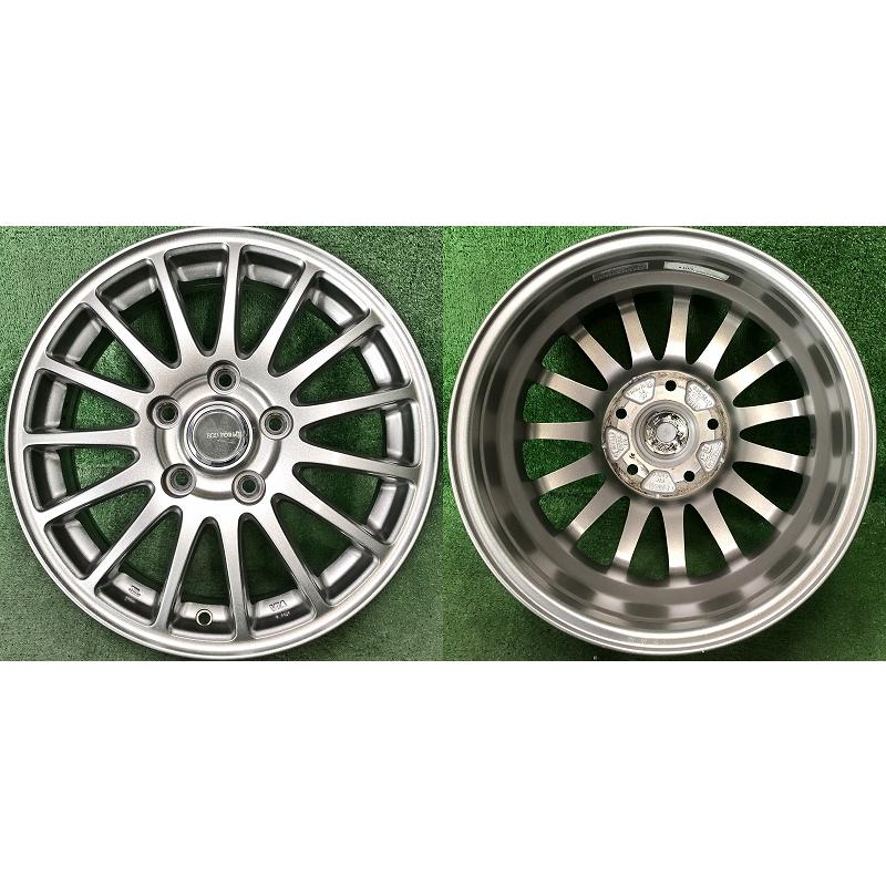 ECO FORME ☆15インチ SE-12 社外 中古 アルミホイール 4本 5穴