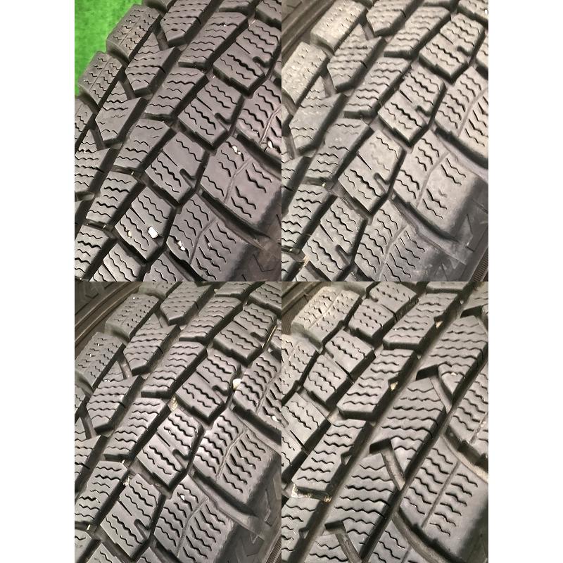 2018年製 155/80R13 79Q ダンロップ WINTERMAXX WM02 中古 スタッドレス/MiLLOUS 社外 アルミホイール付き 4本 4穴 PCD100 IN35★｜llkokusai｜06