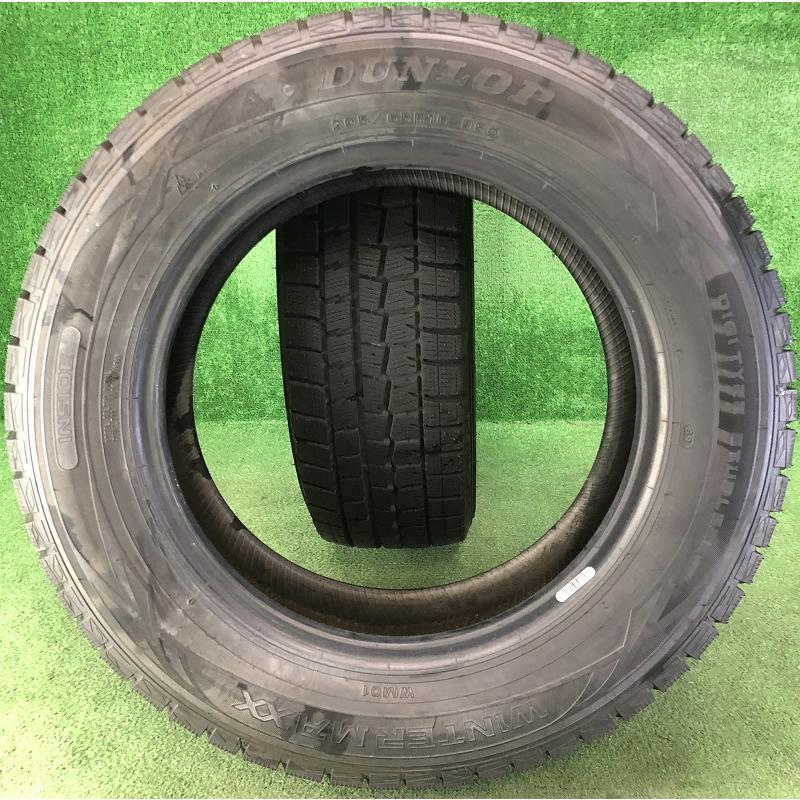 ★2019年製 205/65R16 95Q ダンロップ WINTER MAXX WM01 中古 スタッドレス 2本 16インチ★の画像