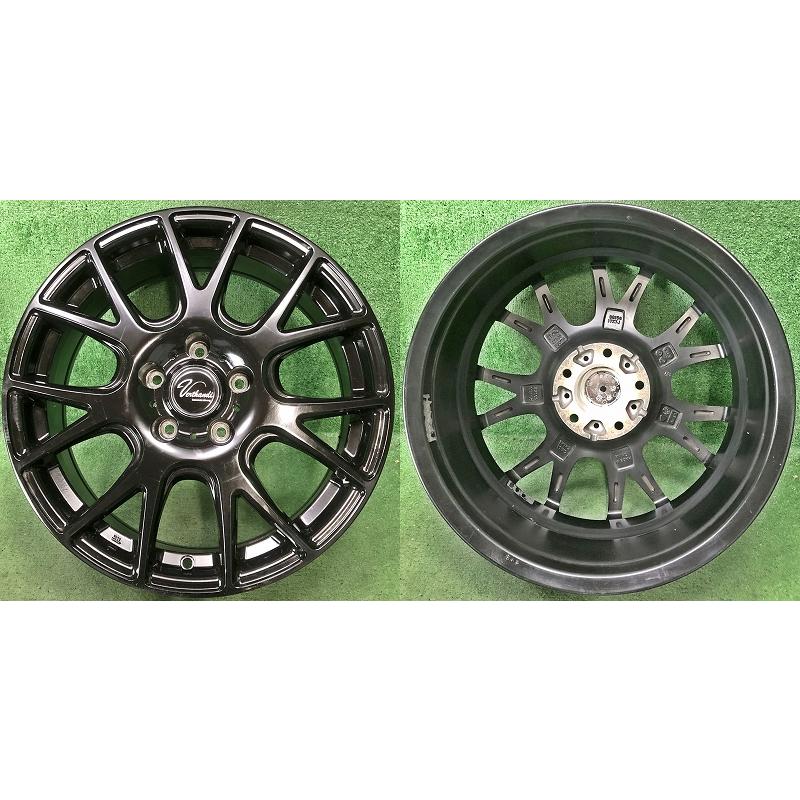 ☆17インチ Verthandi 中古 社外 アルミホイール 4本 5穴 PCD:114.3 