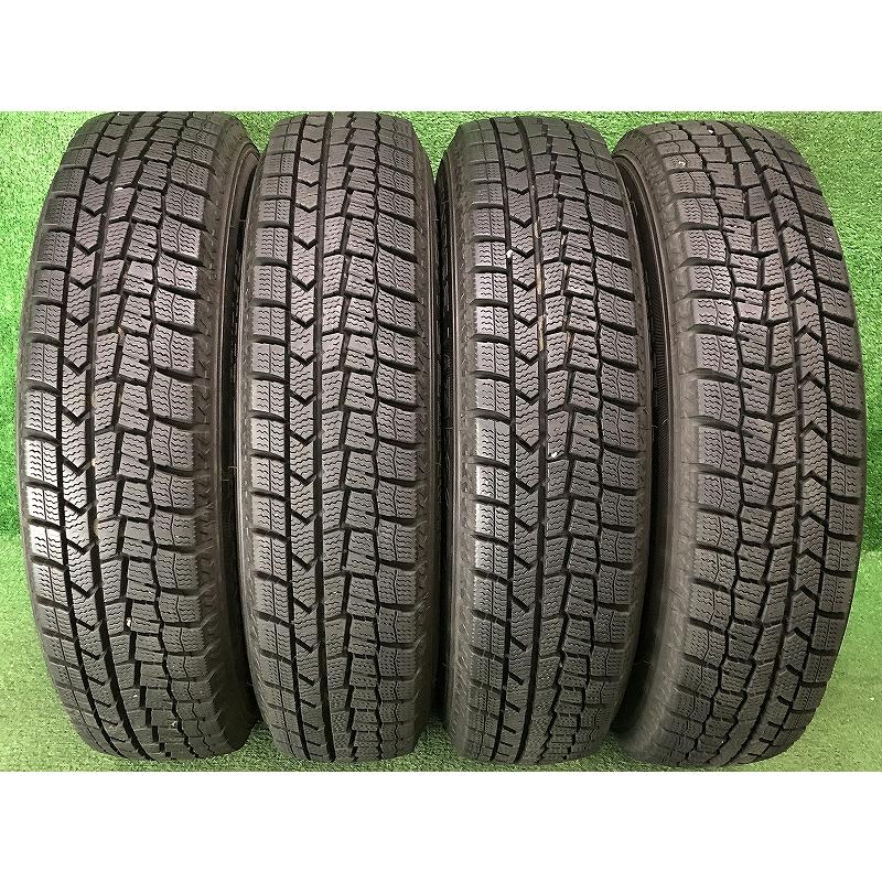 2021年製 145/80R13 75Q ダンロップ WINTER MAXX WM02 中古 スタッドレス/ 中古 鉄ホイール付き 4本 4穴 PCD100 ハブ54ｍｍ｜llkokusai｜04