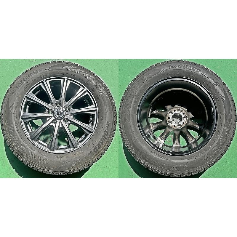 アイスガード SUV G075 2018年製 225/65R17 102Q YOKOHAMA ice GUARD