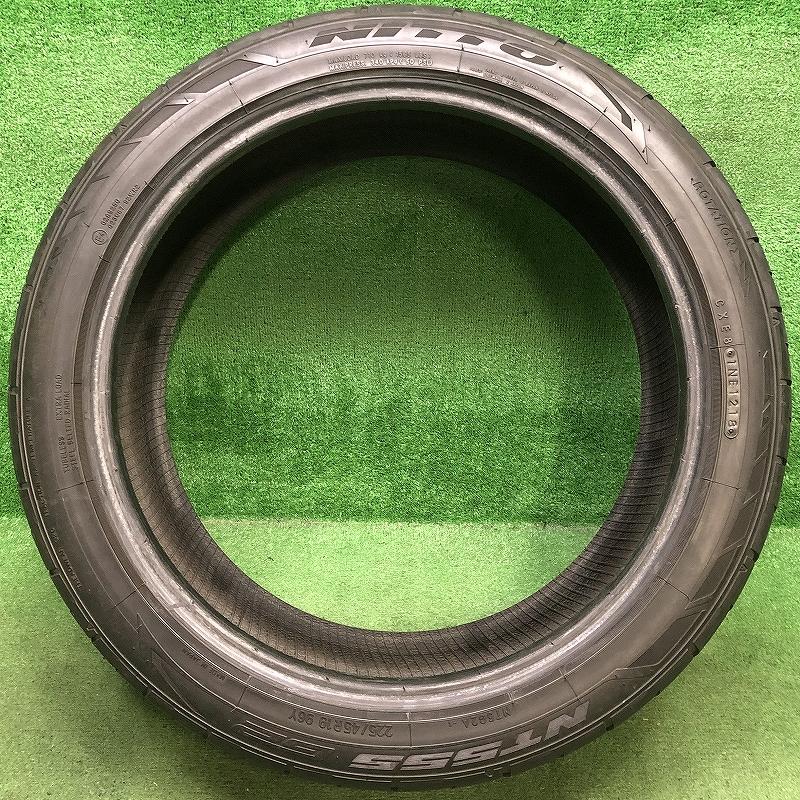 ニットータイヤ ☆2018年製 225/45R19 96Y NITTO NT555 G2 中古 夏