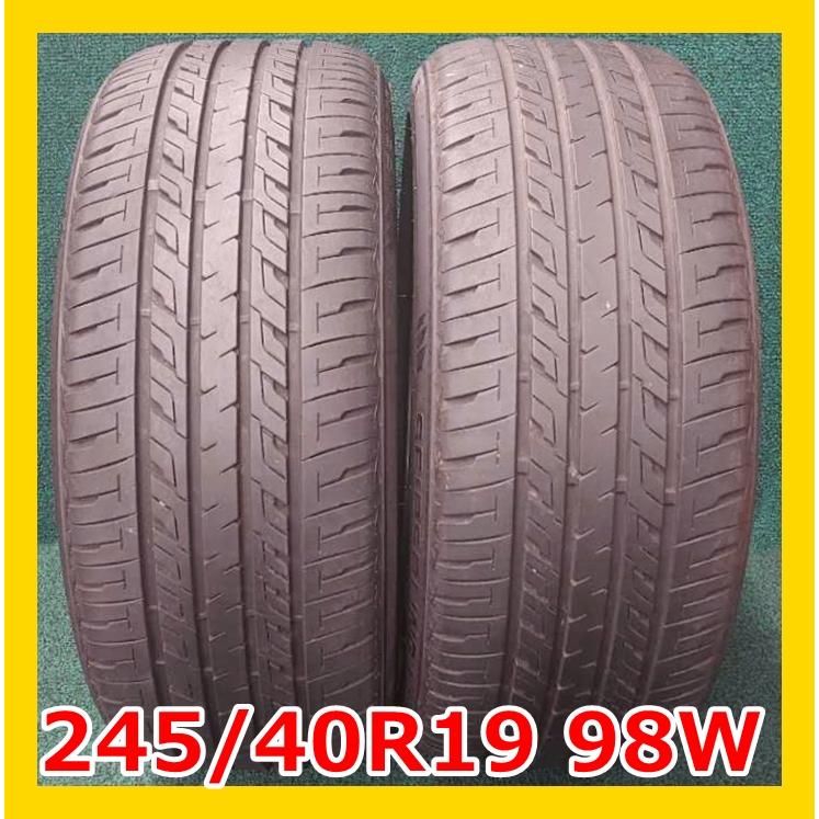 ☆2019年製 245/40R19 98W SEIBERLING SL201 中古 夏タイヤ 2本 19 