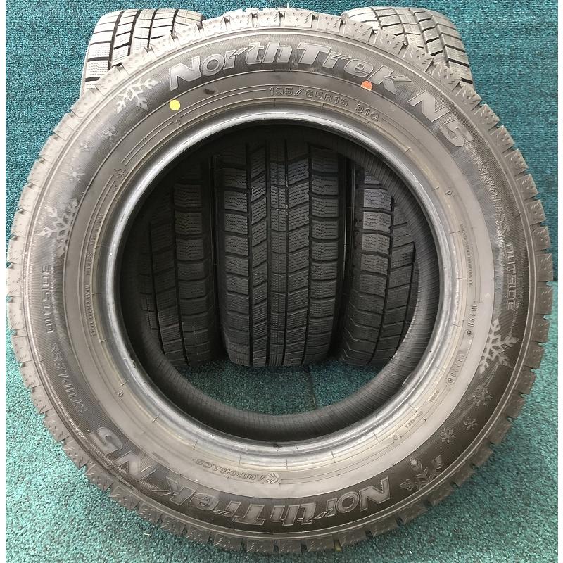 NorthTrek N5 スタッドレスタイヤ195/65R15 製造年:2023