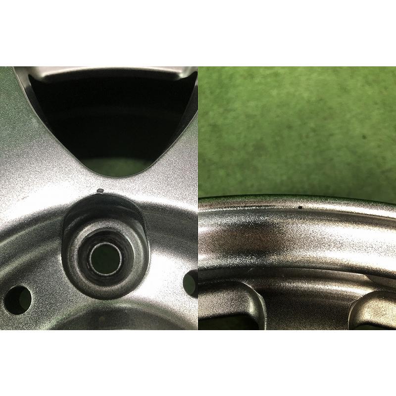 ☆16インチ LCZ 社外 中古 アルミホイール 4本 5穴 PCD:114.3 IN53