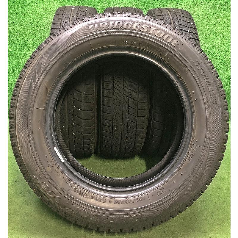 ★2016年製 165/70R14 81Q ブリヂストン VRX 中古 スタッドレス4本 14インチ★の画像
