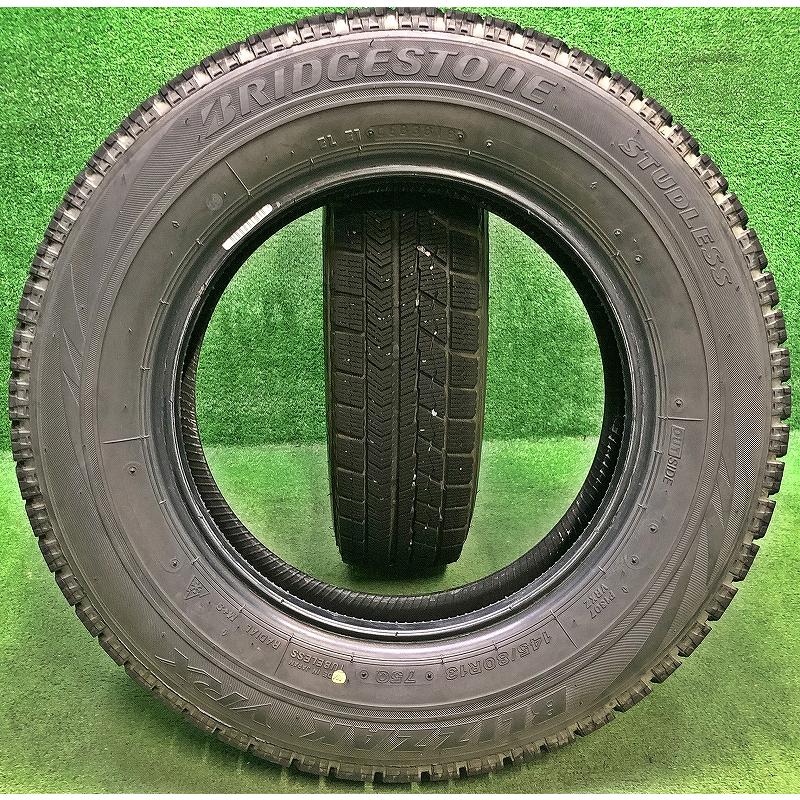 ブリザック VRX ☆2018年製 145/80R13 75Q ブリヂストン BLIZZAK 中古 