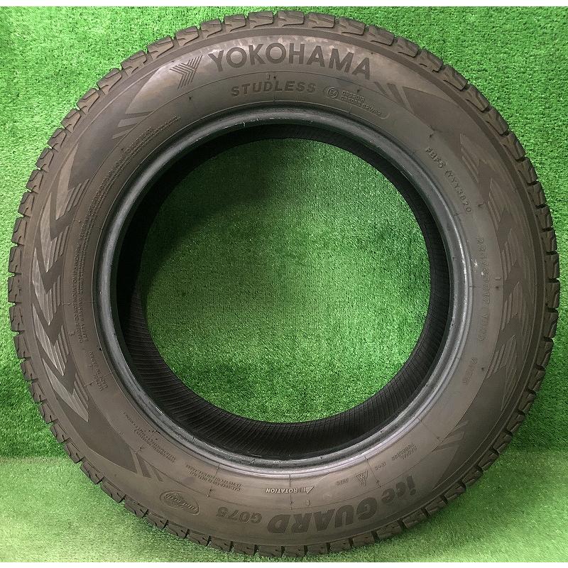 iceGUARD ☆2020年製 225/65R17 102Q YOKOHAMA ice GUARD G075 中古