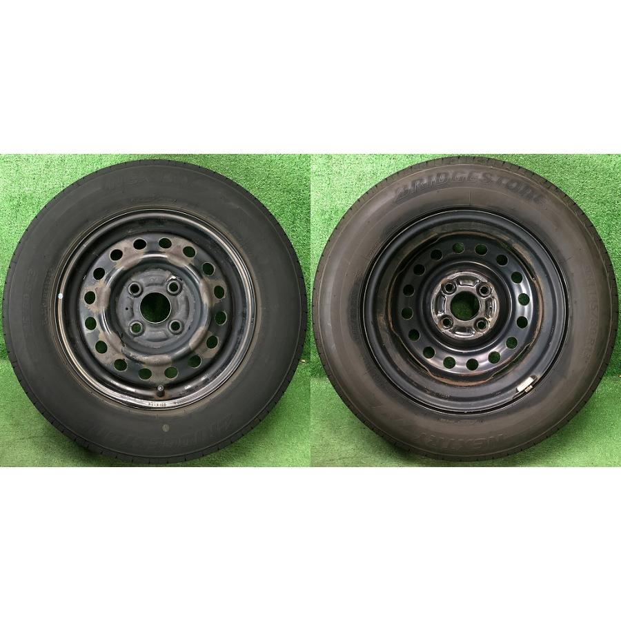☆2020年製 145/80R13 75S ブリヂストン NEXTRY 中古 夏タイヤ/中古 鉄 