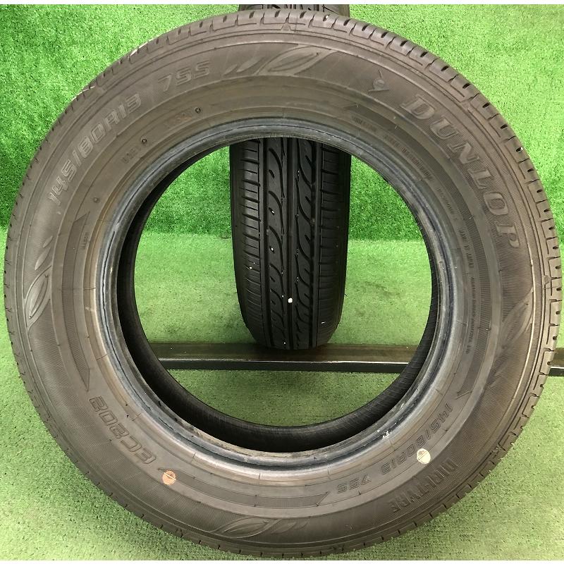 未使用　DUNLOP EC 202L サマータイヤ 13インチ エナセーブ ☆2020年製 145/80R13 75S ダンロップ EC202 中古 夏タイヤ