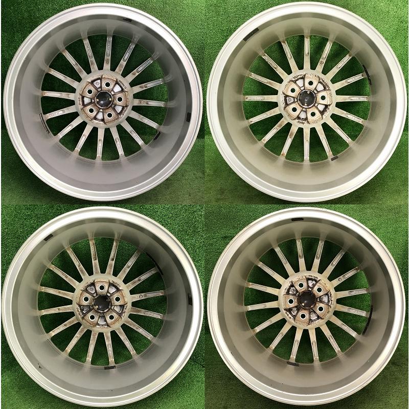 アルファロメオ ホイールpcd98 17インチ　4本 アルファロメオ（ALFA ROMEO） ☆17インチ 純正 中古 アルミホイール 4