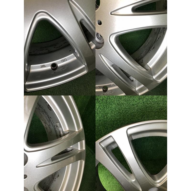 中古アルミ17X7.0　5/114　48　エクシーダ　4本セット jms-resalegarage_189093